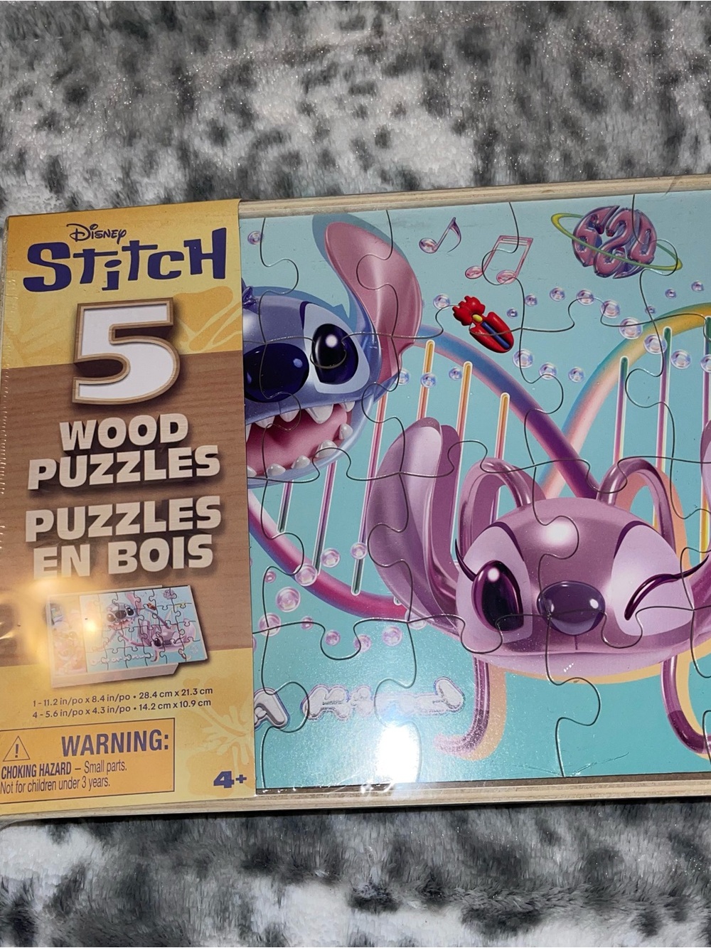 Spin master wood puzzle set